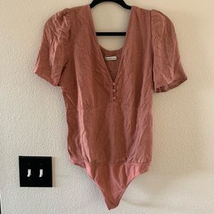 Abercrombie & Fitch Short Sleeve Bodysuit